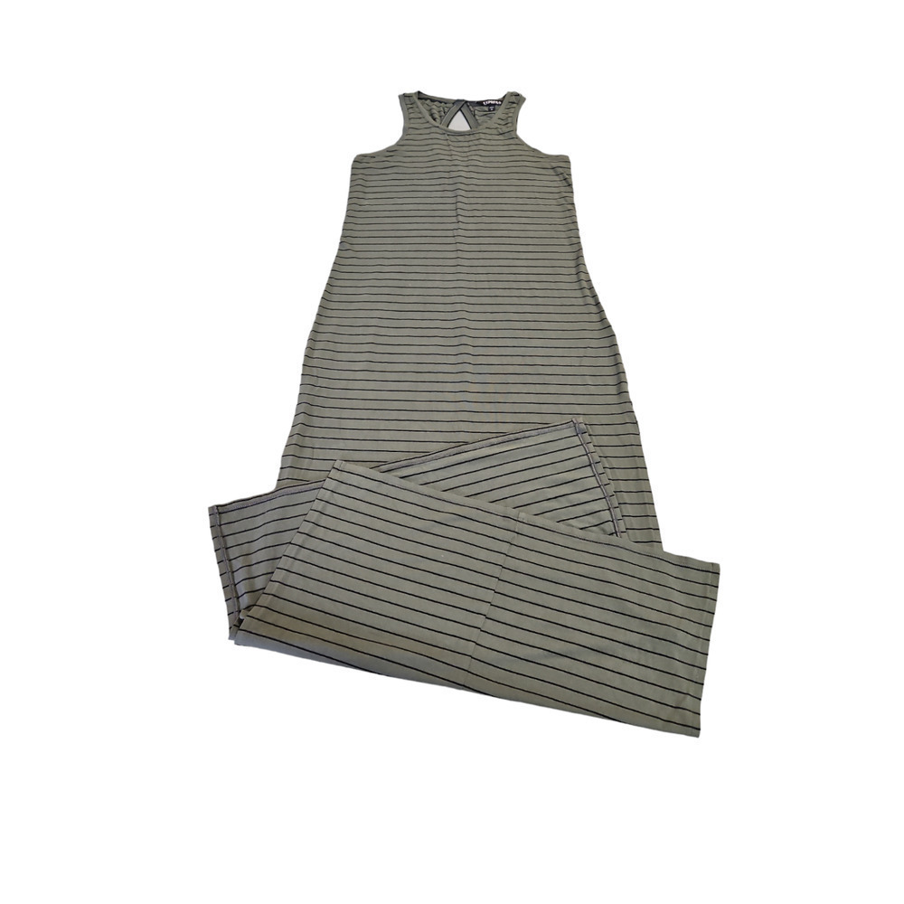 Express Striped Keyhole Maxi Dress‎ Size Small Petite - Picture 6 of 7